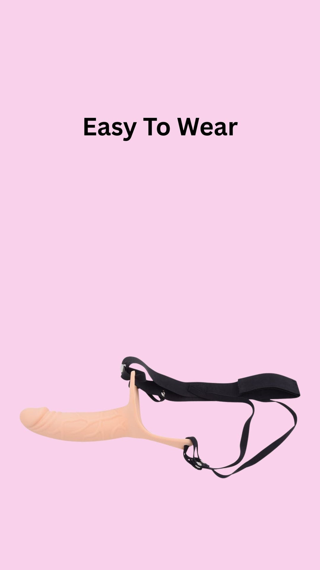 8 Inch china imported silicon condom with belt