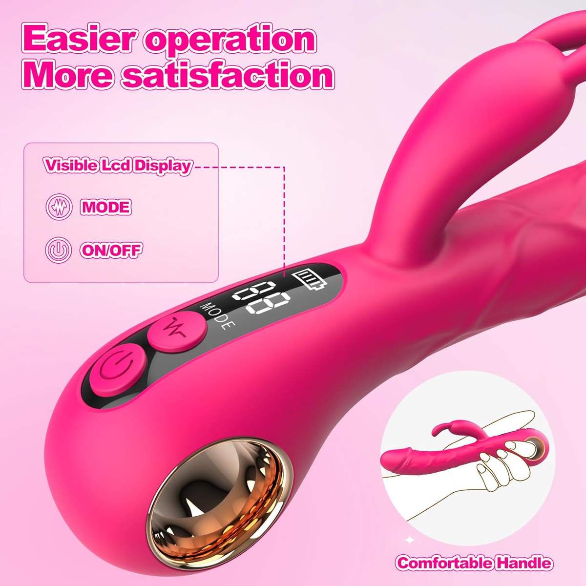 2 in 1 Rabbit Vibrator