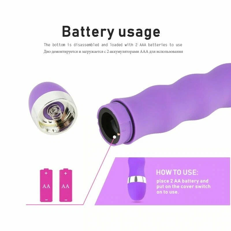 N-B 6 Small Diamond Vibrators, Mini AV Vibrators