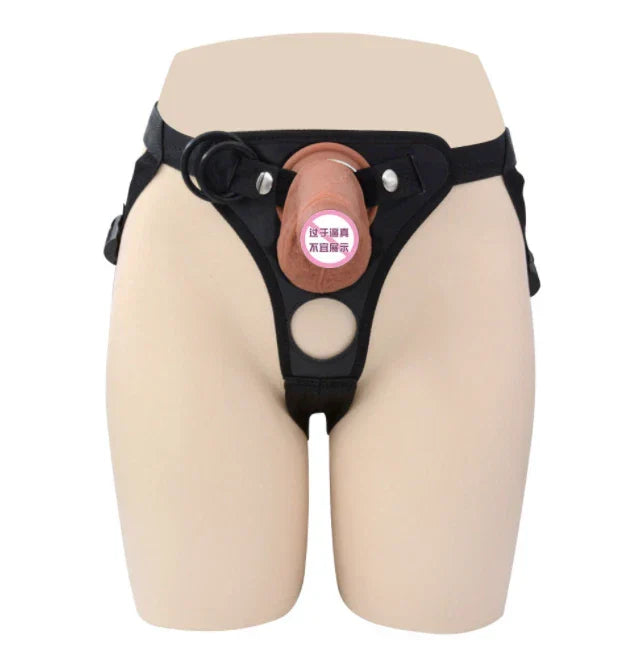 8 Inch Dildo With Belt